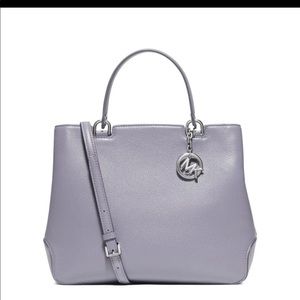 MICHAEL KORS Anabelle Leather Satchel Crossbody